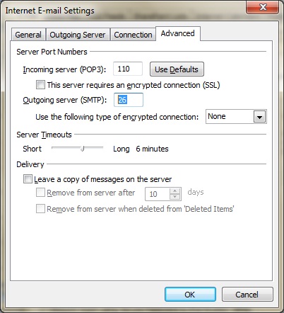 outlook smtp port outlook-smtp-port